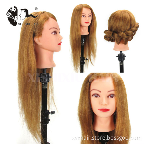 wholesale Good Quality Smooth hairdressing training mannequins teaching head